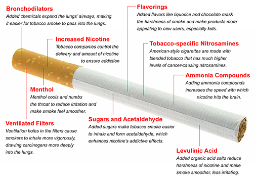 What Makes Cigarettes Addictive